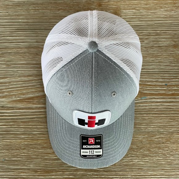 CASE IH International Harvester Vintage Patch Hat - Gray & White Richardson 112 - Picture 7 of 8